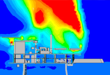 Infrared heat image
